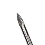 Steelman Pro 18241A 1/4 Inch Carbide Double Cut Burr for Tire Repair Dressing with Adapter (1 Pack) - 4