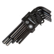Steelman Pro 41937 13-Piece Metric Long Arm Hex Key Wrench Set with Black Oxide Finish and Storage Case (13 Piece)