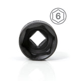 Steelman Pro 42276 24mm Low Profile Oil Filter Socket Wrench for Canister Filter Caps, 3/8 in. Drive - 3