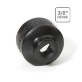 Steelman Pro 42277 29mm Low Profile 3/8 Inch Drive Oil Filter Socket for Canister Filter Caps - 2
