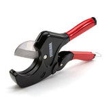 Steelman Pro 42565 2.5 Inch Jaw Ratcheting PVC and Plastic Pipe Cutter with Stainless Steel Blade