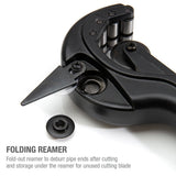 Steelman Pro 42567 1-5/8 Inch Multipurpose Pipe and Tube Feed Cutter with Reamer - 7
