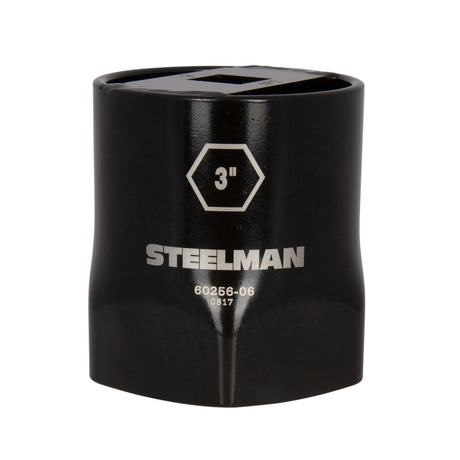 Steelman Pro 60256-06 3 Inch 6 Point Locknut Socket 3/4 Inch Drive for Wheel Bearing Locknuts