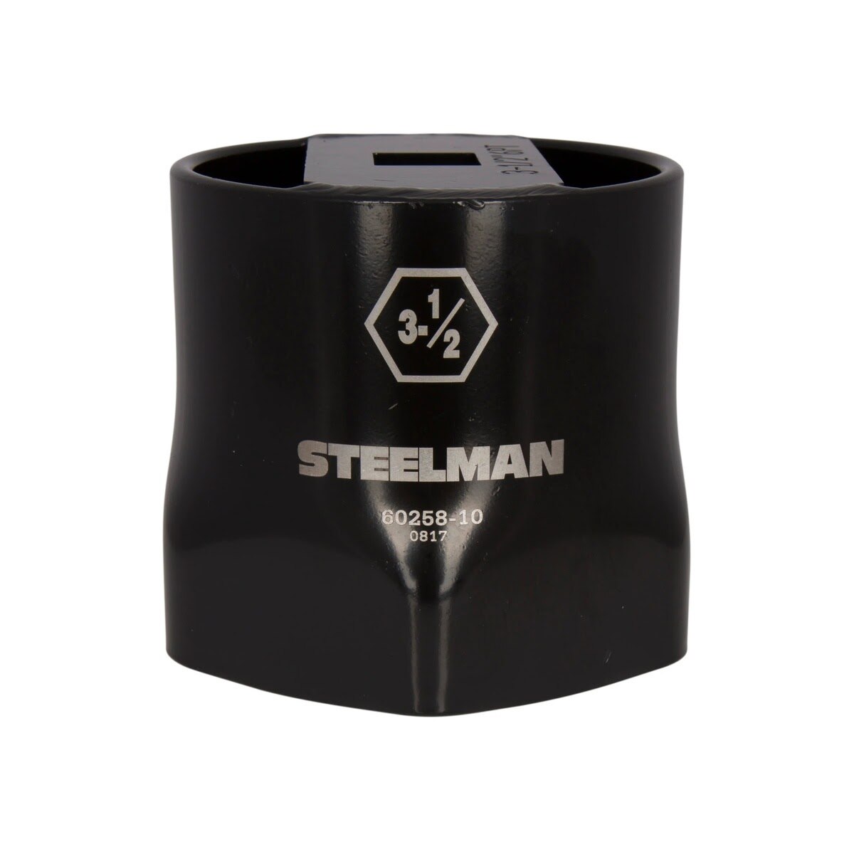 Steelman Pro 60258-10 3-1/2 Inch 6-Point Locknut Socket 3/4 Inch Drive for Wheel Bearing Locknuts