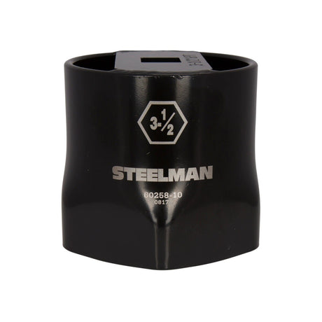 Steelman Pro 60258-10 3-1/2 Inch 6-Point Locknut Socket 3/4 Inch Drive for Wheel Bearing Locknuts