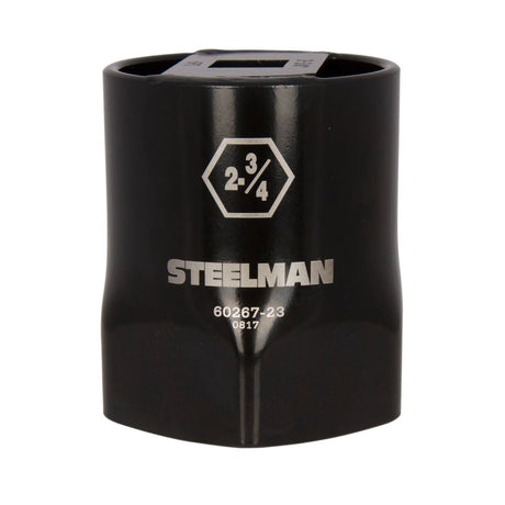 Steelman Pro 60267-23 2-3/4 in. 6-Point Locknut Socket, 3/4 in. Drive for Wheel Bearing Locknuts (1 Each)