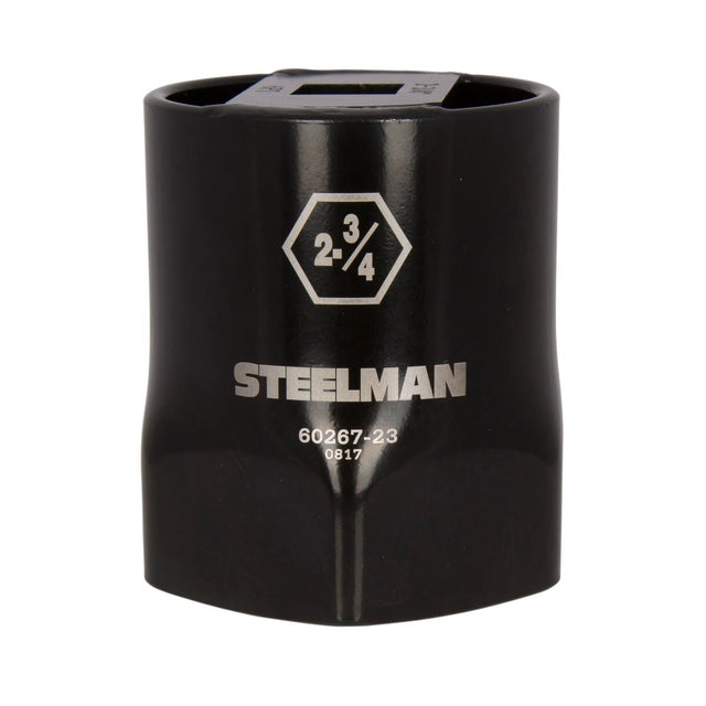 Steelman Pro 60267-23 2-3/4 in. 6-Point Locknut Socket, 3/4 in. Drive for Wheel Bearing Locknuts (1 Each)