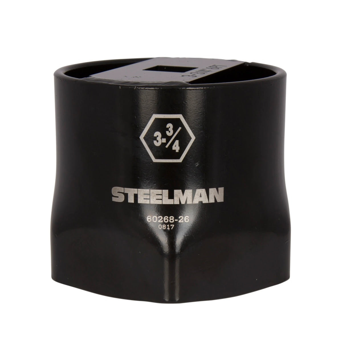 Steelman Pro 60268-26 3-3/4 in. 6-Point Locknut Socket 3/4 in. Drive for Wheel Bearing Nuts