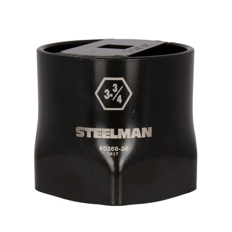 Steelman Pro 60268-26 3-3/4 in. 6-Point Locknut Socket 3/4 in. Drive for Wheel Bearing Nuts
