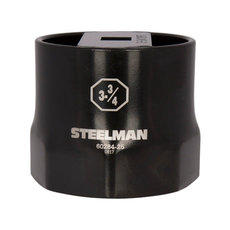 Steelman Pro 60284-25 3-3/4 in. 8-Point Locknut Socket 3/4 in. Drive for Truck Wheel Bearing Nuts (1 Each)