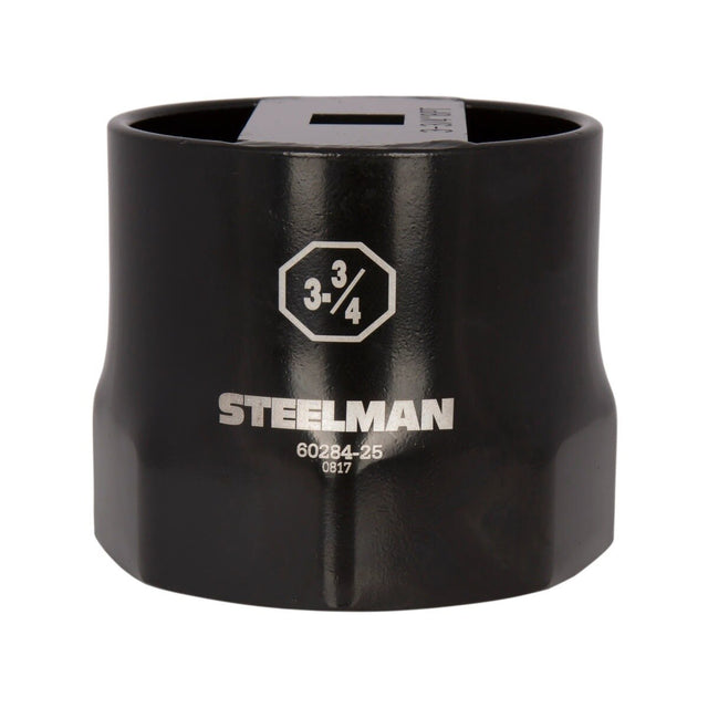Steelman Pro 60284-25 3-3/4 in. 8-Point Locknut Socket 3/4 in. Drive for Truck Wheel Bearing Nuts (1 Each)