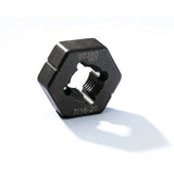 Steelman Pro 60380 7/16-20 SAE Split Die Thread Chaser with Indexing Pins for Wheel Stud and Bolt Thread Repair