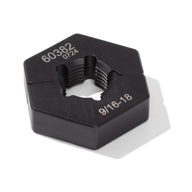 Steelman Pro 60382 9/16-18 SAE Split Die Thread Chaser for Wheel Stud and Bolt Thread Repair (1 Pack)