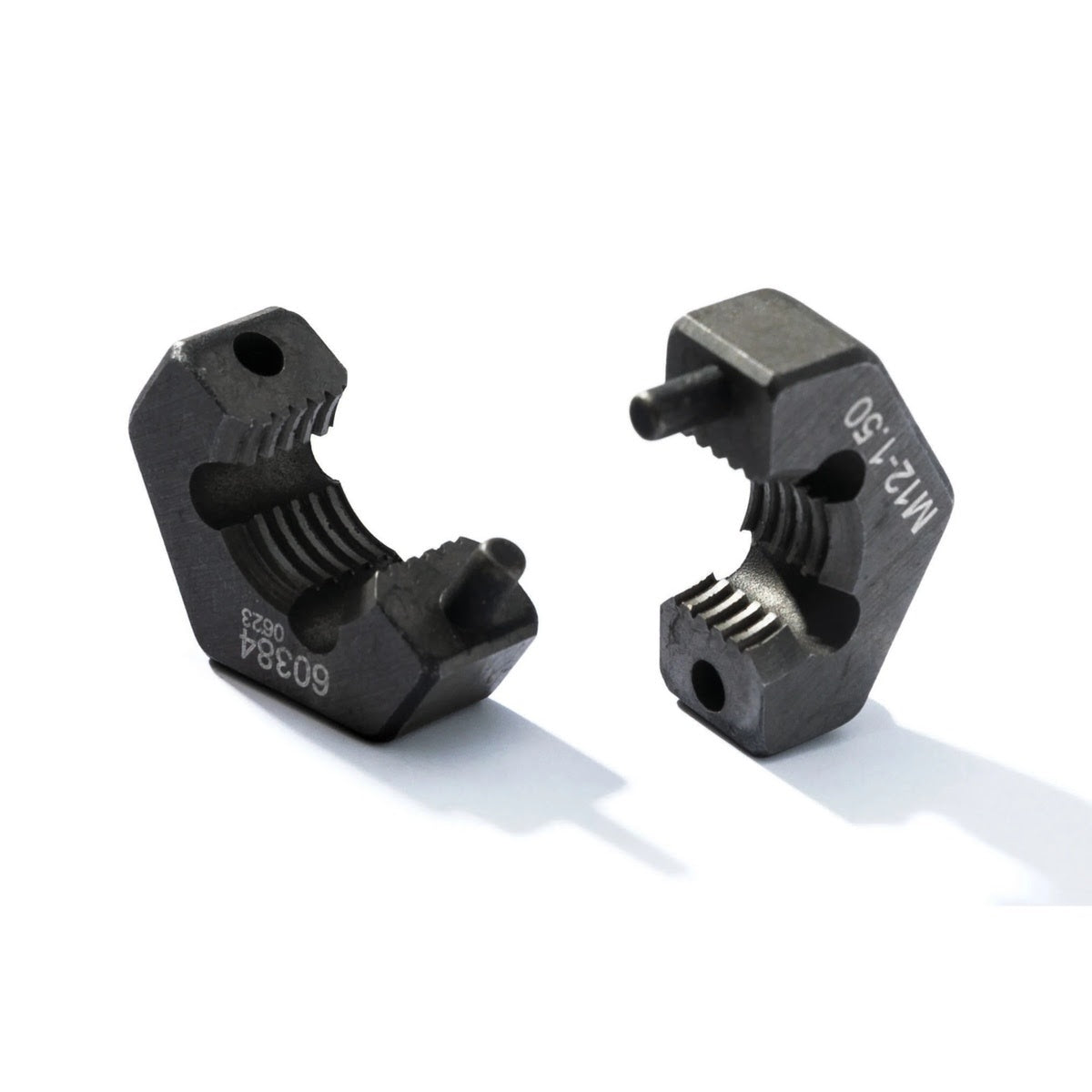 Steelman Pro 60384 M12 x 1.50 Metric Split Die Thread Chaser with Indexing Pins for Wheel Stud and Bolt Thread Repair - 3