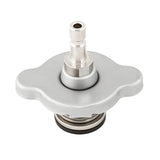 Steelman Pro 60406 No 4 Steel Radiator Test Adapter Cap with Quick Connect Fitting (1 Pack) - 2