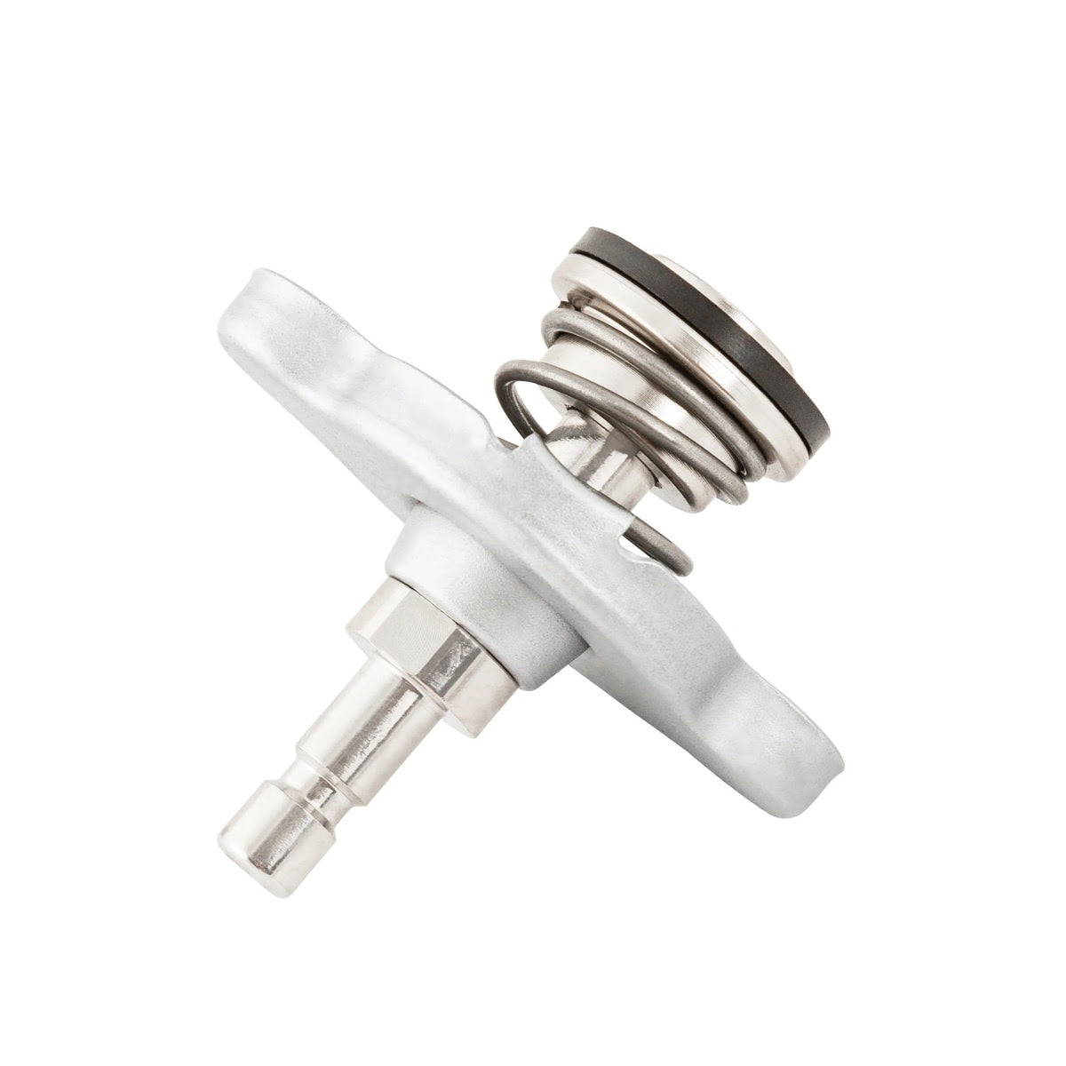 Steelman Pro 60406 No 4 Steel Radiator Test Adapter Cap with Quick Connect Fitting (1 Pack) - 3