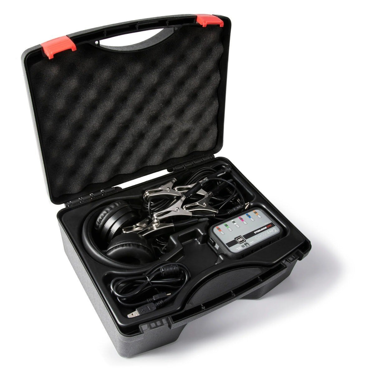 Steelman Pro 60491 ChassisEAR 2 Electronic Noise Vibration and Harshness Diagnostic Finder Kit with 6 Sensor Clamps (Kit) - 2