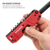 Steelman Pro 60713 10-In-1 Folding Magnetic Pocket Screwdriver with Clip and Bottle Opener - 5