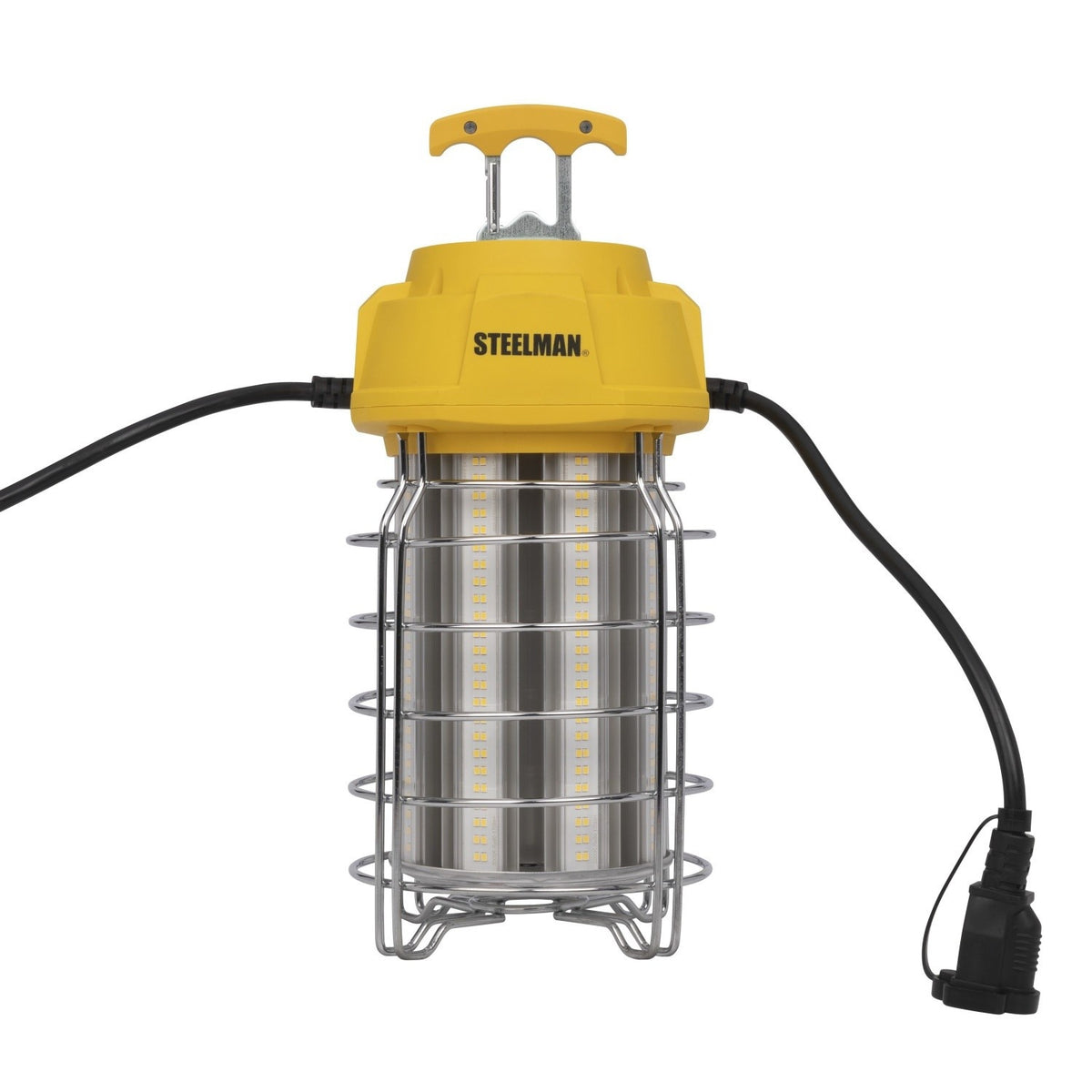 Steelman Pro 61676 150W 22500 Lumen LED Overhead Temporary Jobsite Light with Daisy Chain - 2