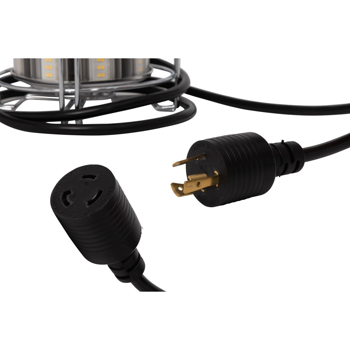 Steelman Pro 61677 100W LED Overhead Jobsite Light 15000 Lumens Twist Lock 6.75 x 10.25 - 2