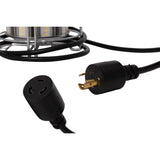Steelman Pro 61677 100W LED Overhead Jobsite Light 15000 Lumens Twist Lock 6.75 x 10.25 - 2