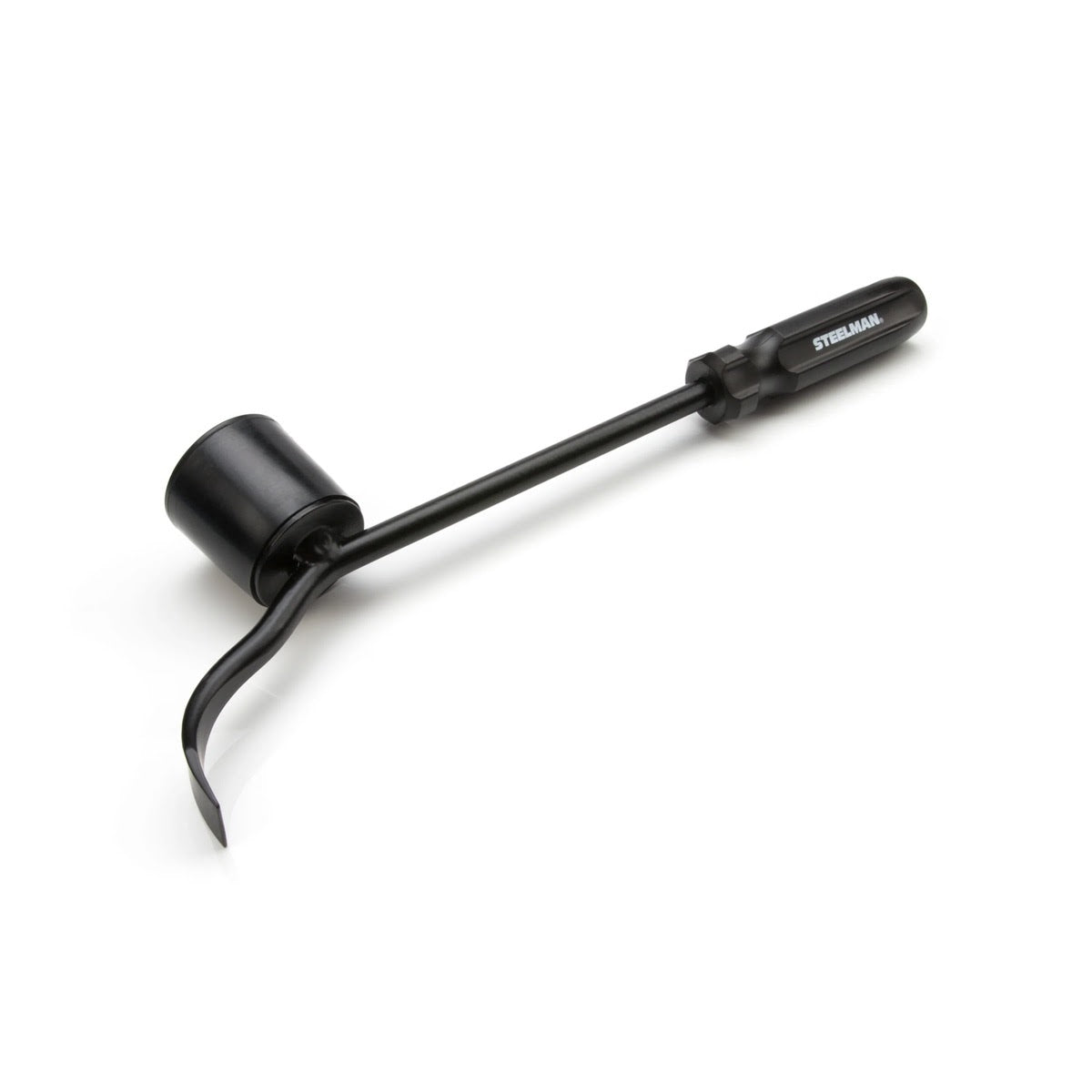 Steelman Pro 75031 Hub Cap Remover Tool with Rubber Hammer Face and Wide Prying Blade