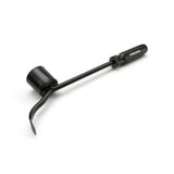 Steelman Pro 75031 Hub Cap Remover Tool with Rubber Hammer Face and Wide Prying Blade