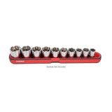 Steelman Pro 75105 12.75 in. Long Magnetic Steel Socket Storage and Parts Accessory Tray (1 Pack) - 3