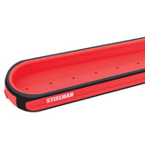 Steelman Pro 75106 18.5 in. Magnetic Steel Socket Storage and Parts Accessory Tray - 5