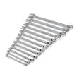 Steelman Pro 78348 SAE 6-Point Combination Wrench Set with ABS Storage Rack 13.25 in L x 11 in W x 2.30 in H (13 Piece)