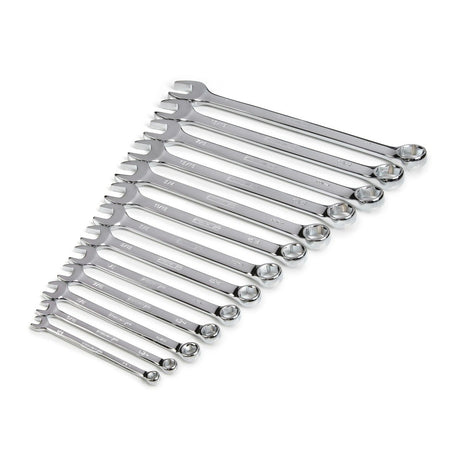 Steelman Pro 78348 SAE 6-Point Combination Wrench Set with ABS Storage Rack 13.25 in L x 11 in W x 2.30 in H (13 Piece)
