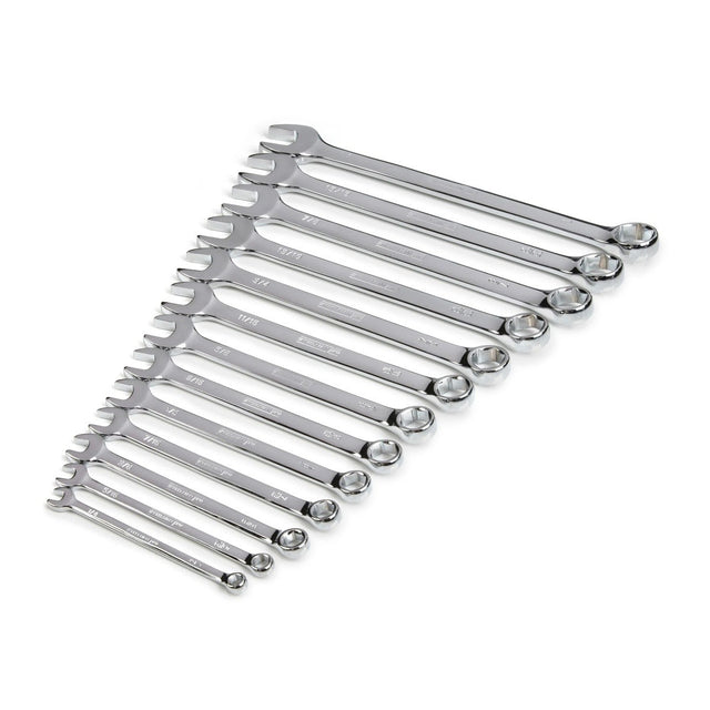 Steelman Pro 78348 SAE 6-Point Combination Wrench Set with ABS Storage Rack 13.25 in L x 11 in W x 2.30 in H (13 Piece)