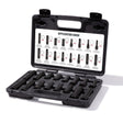 Steelman Pro 78537 Locking Lug Nut Master Key Set with Double-Hex Thin-Walled Extra-Long Keys (16 Piece Set)