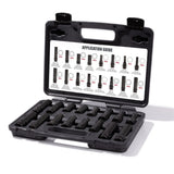 Steelman Pro 78537 Locking Lug Nut Master Key Set with Double-Hex Thin-Walled Extra-Long Keys (16 Piece Set)