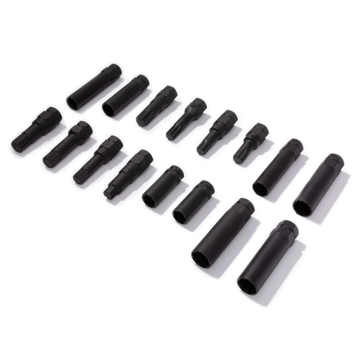 Steelman Pro 78537 Locking Lug Nut Master Key Set with Double-Hex Thin-Walled Extra-Long Keys (16 Piece Set) - 3