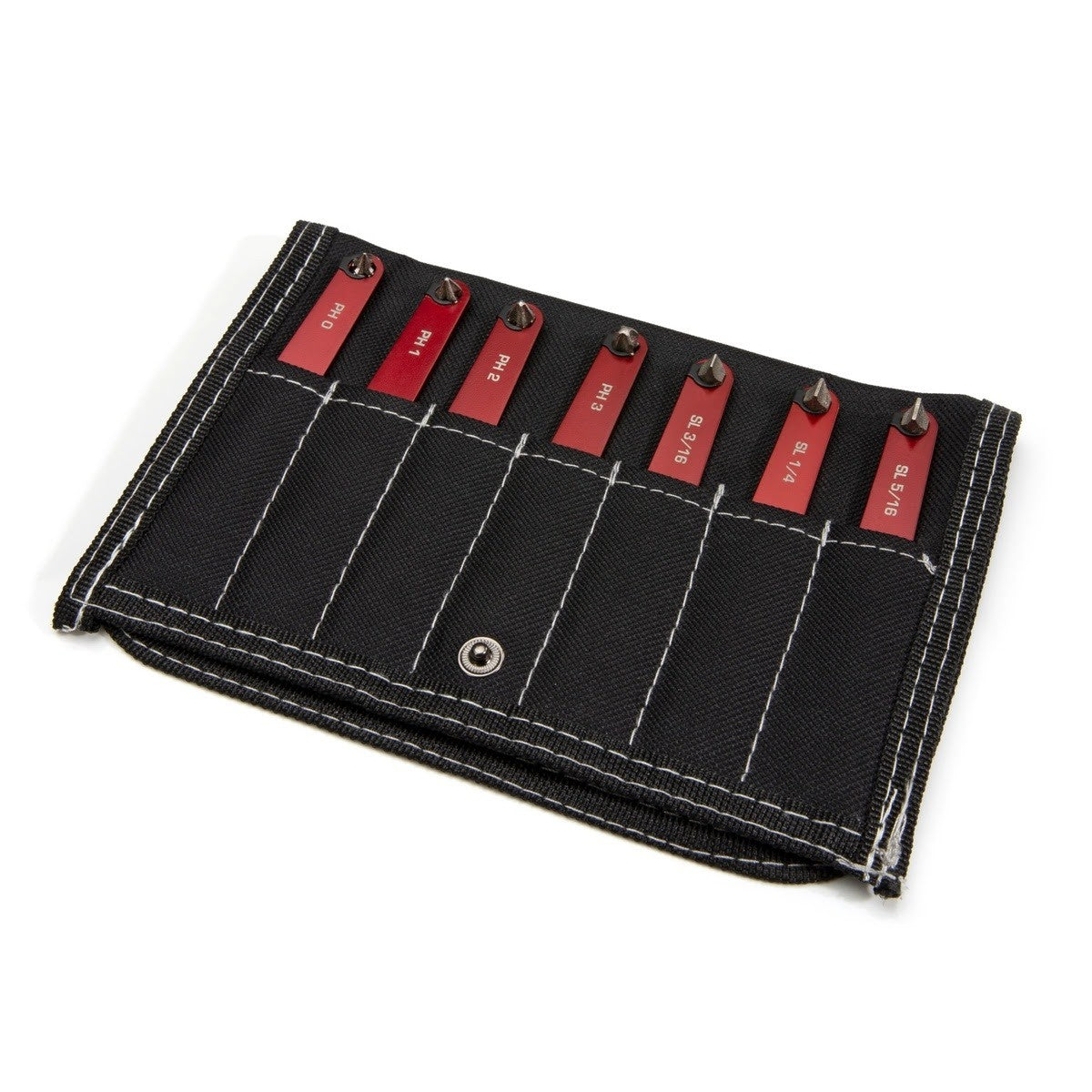 Steelman Pro 78944 Diamond-Tipped Low Profile Phillips and Slotted Screwdriver Set with Nylon Case (7 Piece) - 2