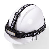 Steelman Pro 79052 Slim Profile 250 Lumen Motion Activated LED Headlamp with Rear Safety Red Blinker, 20 m Beam and IP65 Water Resistance - 3