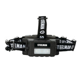 Steelman Pro 79379 Rechargeable Motion-Sensing Focusing LED Headlamp with Rear Safety Light Up to 260 Lumens - 2