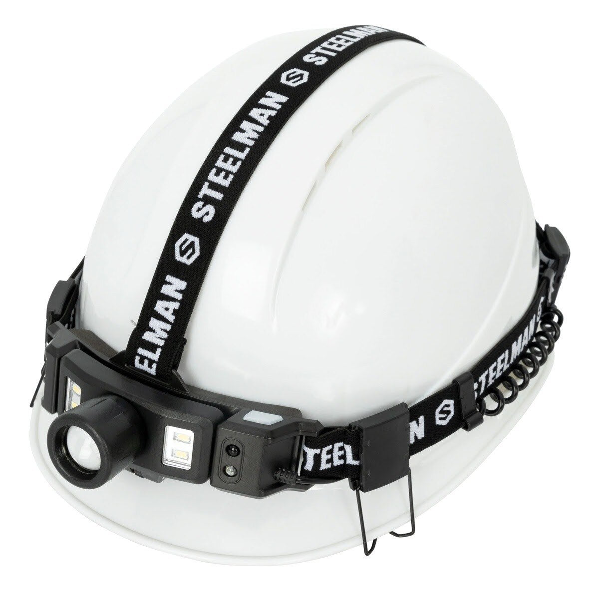 Steelman Pro 79379 Rechargeable Motion-Sensing Focusing LED Headlamp with Rear Safety Light Up to 260 Lumens - 3