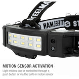 Steelman Pro 79417 Motion Activated 250 Lumen LED Headlamp with Red Night Vision - 4