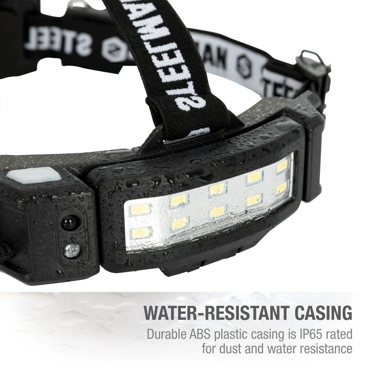 Steelman Pro 79417 Motion Activated 250 Lumen LED Headlamp with Red Night Vision - 7