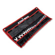 Steelman Pro 82576 Stubby Combination Wrench Set with Storage Roll, Metric and SAE (21 Piece Set)