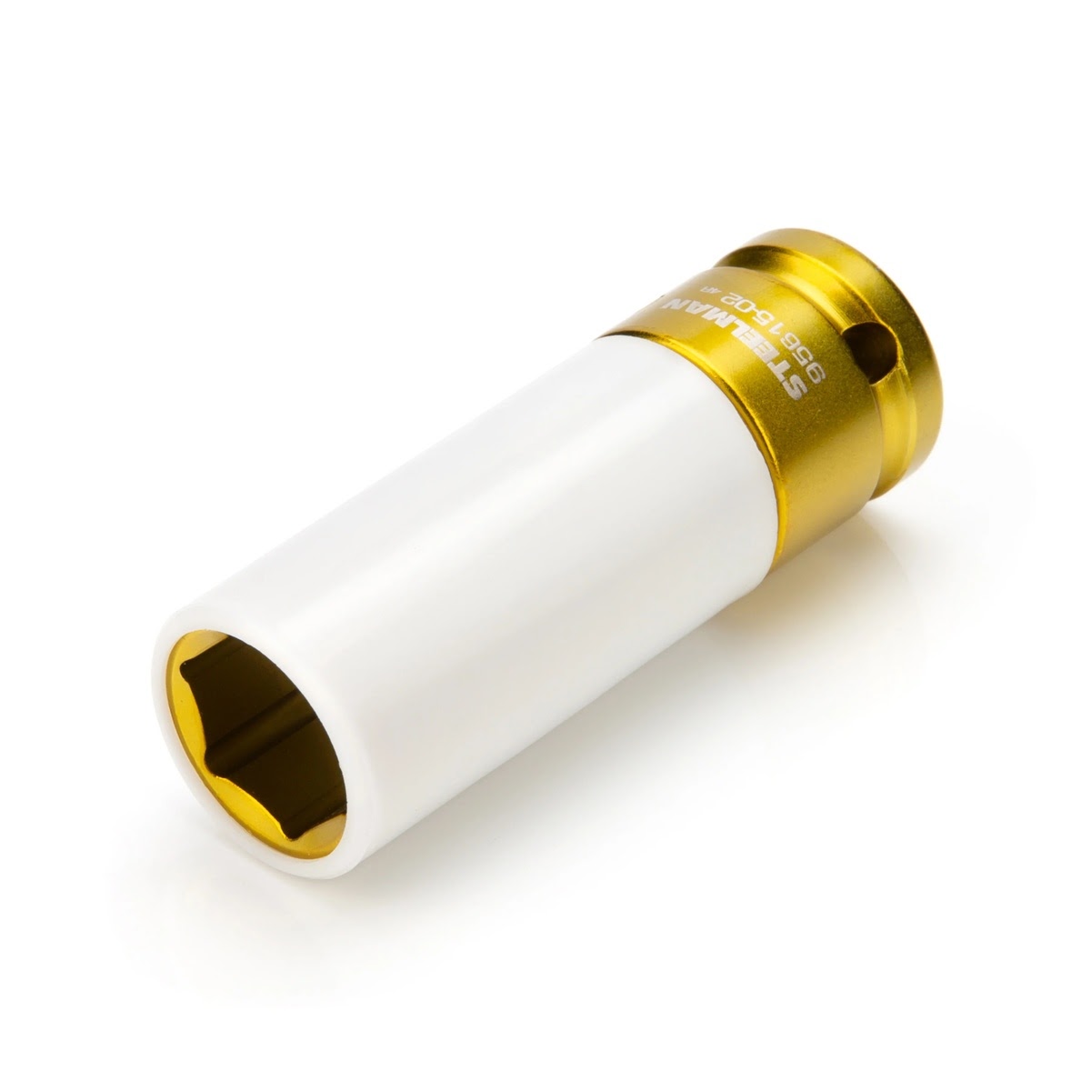 Steelman Pro 95615-02 19mm 1/2-Inch Drive 6-Point Non-Marring Sleeved Impact Socket for Wheel and Lug Nuts (1 Each)