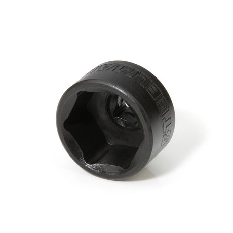 Steelman Pro 95646 27mm Low Profile 3/8 Inch Drive Oil Filter Socket for Canister Filter Caps (1 Pack)