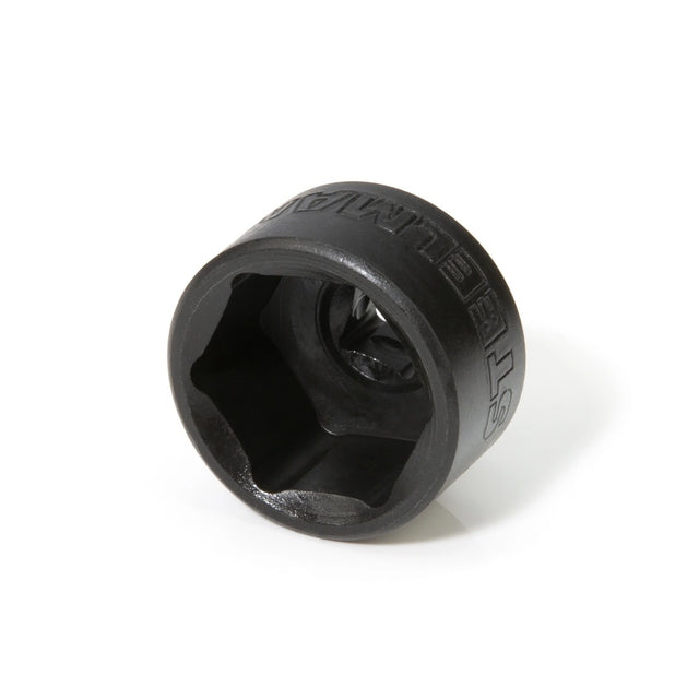 Steelman Pro 95646 27mm Low Profile 3/8 Inch Drive Oil Filter Socket for Canister Filter Caps (1 Pack)