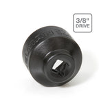 Steelman Pro 95646 27mm Low Profile 3/8 Inch Drive Oil Filter Socket for Canister Filter Caps (1 Pack) - 2