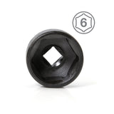 Steelman Pro 95646 27mm Low Profile 3/8 Inch Drive Oil Filter Socket for Canister Filter Caps (1 Pack) - 3