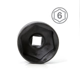 Steelman Pro 95651 32mm Low Profile Oil Filter Socket for Canister Filters 3/8-Inch Drive - 3
