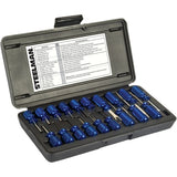 Steelman Pro 95978 Master Terminal Tool Kit for Automotive Terminal Block Wire Removal (19 Piece) - 2
