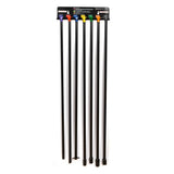 Steelman Pro 96090A 7-Piece Spare Tire Retrieval Tool Kit for Cradle-Suspended Tires, 30 in. Tools (7 Piece Set) - 2